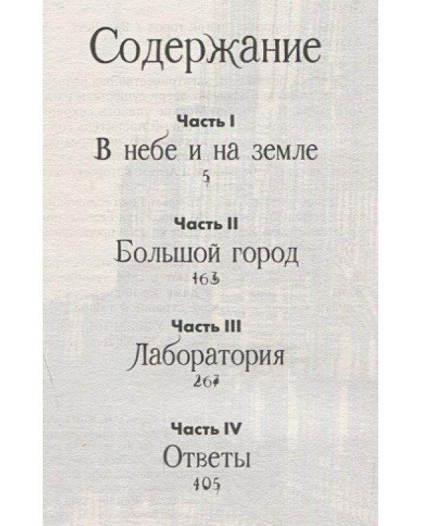 Мир из прорех.Другой город