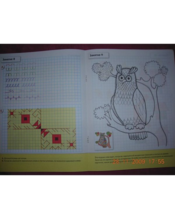 Прописи для дошкол.Подготовит.группа.Рабочая тетрадь