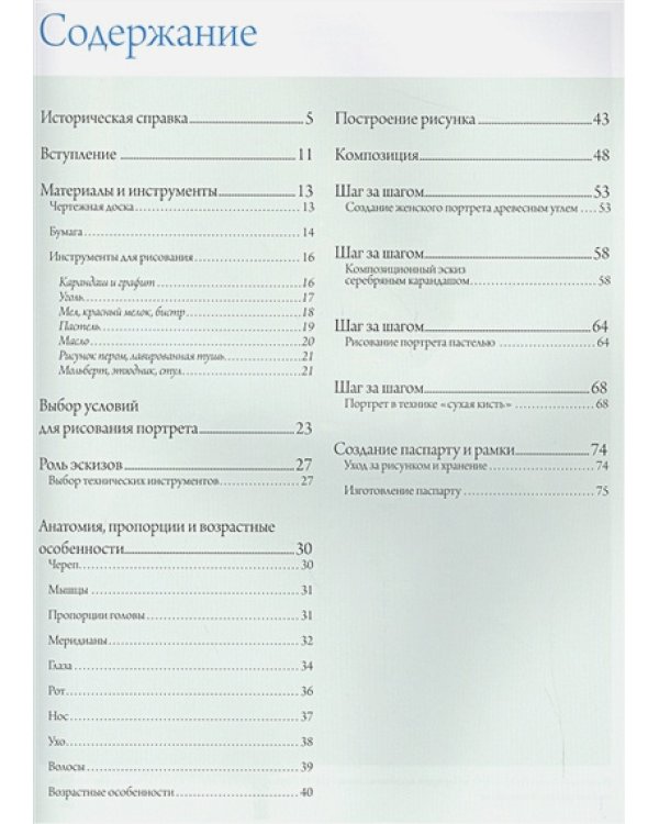 Школа художника.Портрет