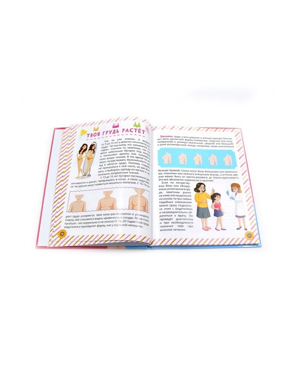 Я взрослею; Почему меняется мое тело? Книги о половом воспитании для девочек от 9 до 13 лет (комплект из 2-х книг)