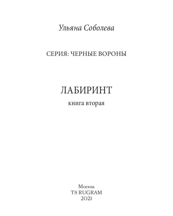 Лабиринт. Кн. 2