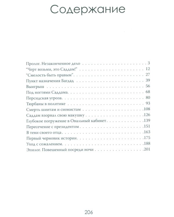 Допрос президента. Встреча с Саддамом Хусейном