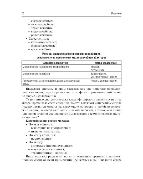 Медицинский массаж. Базовый курс: классическая техника массаж : учебное пособие