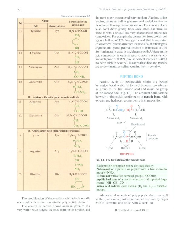 Biochemistry with exercises and tasks: textbook