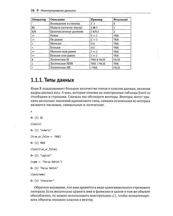 Основы анализа данных на языке R