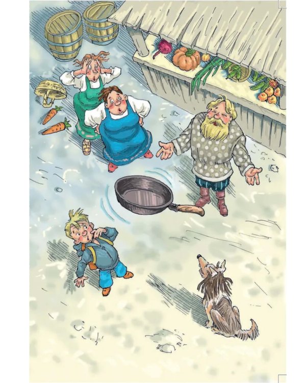 Коля и колли в сказке и в школе