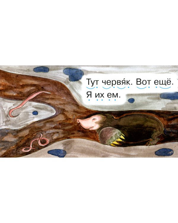 Читаем по складам Крот