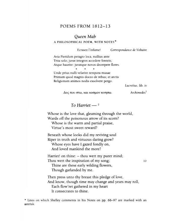 The Selected Poetry & Prose of Shelley