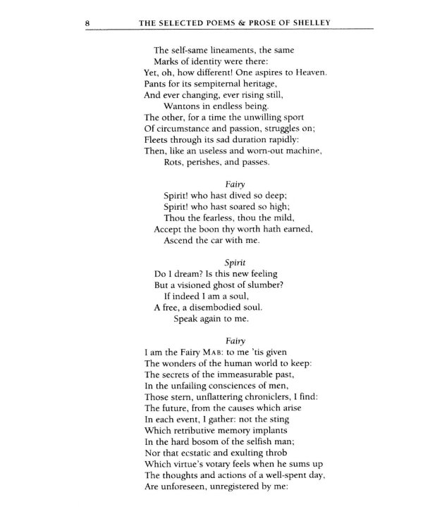 The Selected Poetry & Prose of Shelley