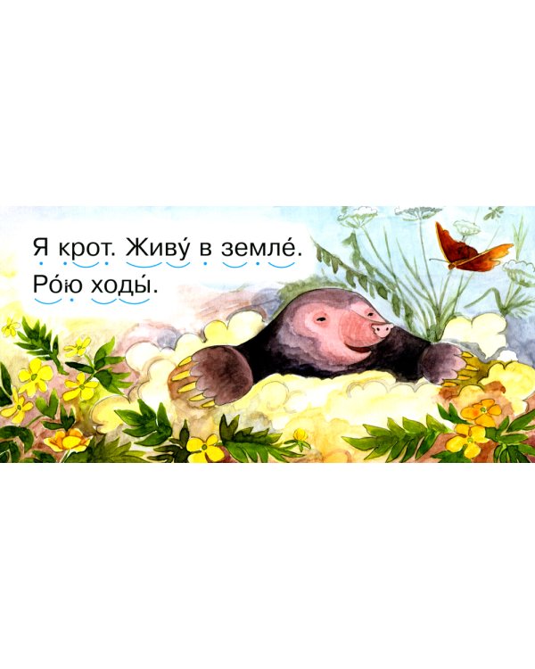 Читаем по складам Крот