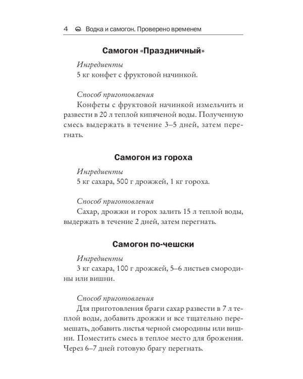 Водка и самогон