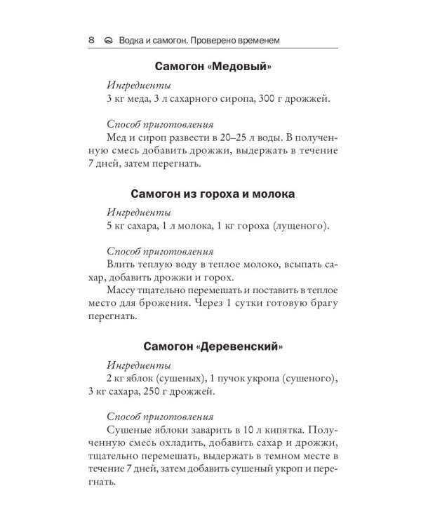 Водка и самогон