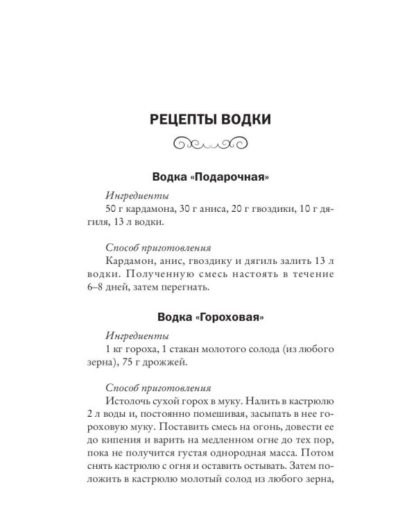 Водка и самогон