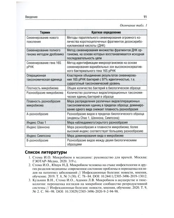 Микробиом дыхательных путей: Учебно-методическое пособие
