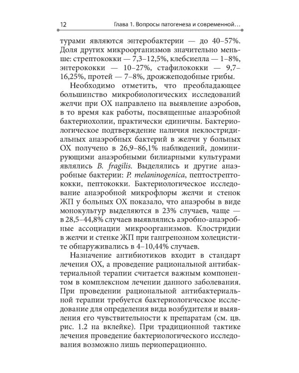 Интервенционная холецистостомия при остром холецистите в лечении пациентов старших возврастных групп