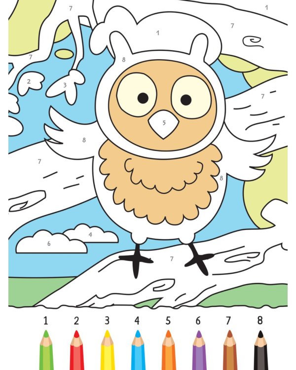 Раскрашиваем по цифрам. Набор из 4 кн