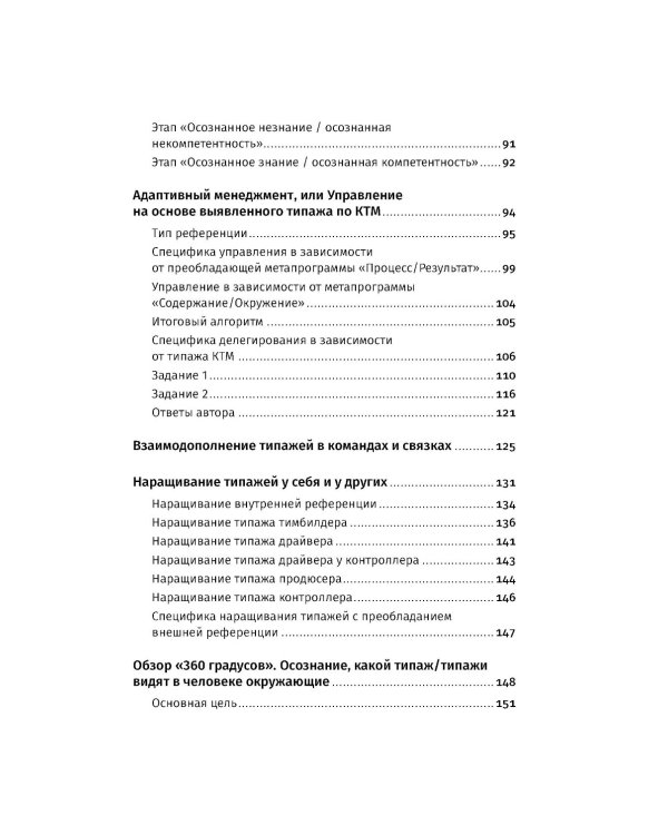 Кандидат. Новичок. Сотрудник: Комплексная типология метапрограмм в управлении