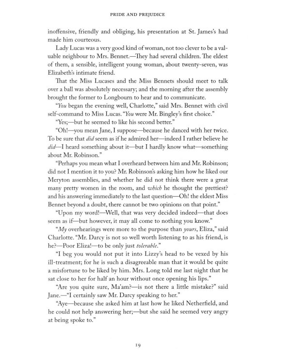 Pride & Prejudice