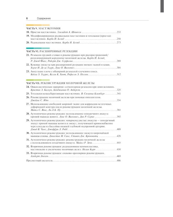 Хирургия молочной железы