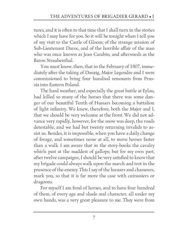 The Adventures of Brigadier Gerard 1 = Подвиги бригадира Жерара 1: на англ.яз