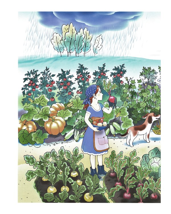 Огород. Овощи. Дидактический материал по лексической теме. 4-6 лет