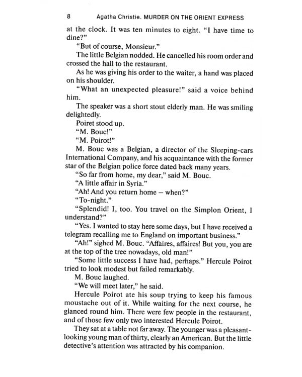 Murder on the Orient Express = Убийство в Восточном экспрессе: книга для чтения на англ.яз