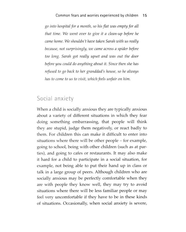 Helping Your Child with Fears and Worries 2nd Edition: A self-help guide for parents