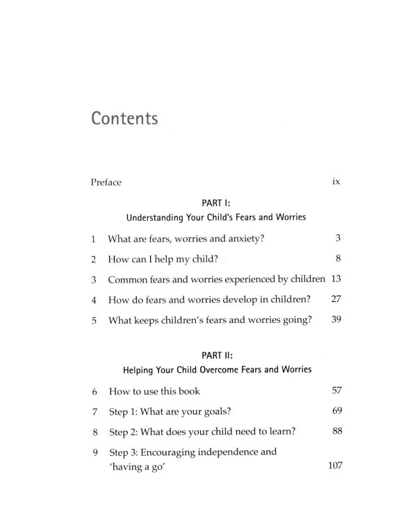 Helping Your Child with Fears and Worries 2nd Edition: A self-help guide for parents