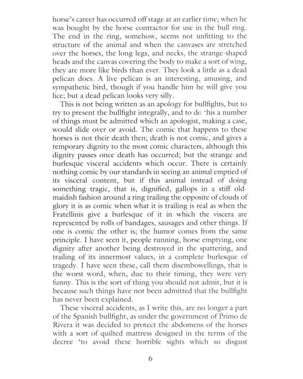 Death in the Afternoon