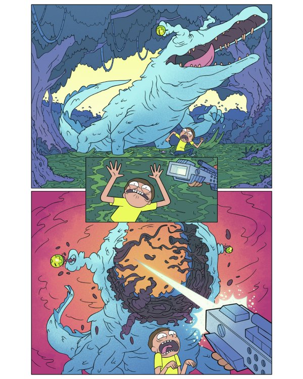 Рик и Морти. Истории за кадром + Гибель вселенной: комикс (комплект из 2-х книг)