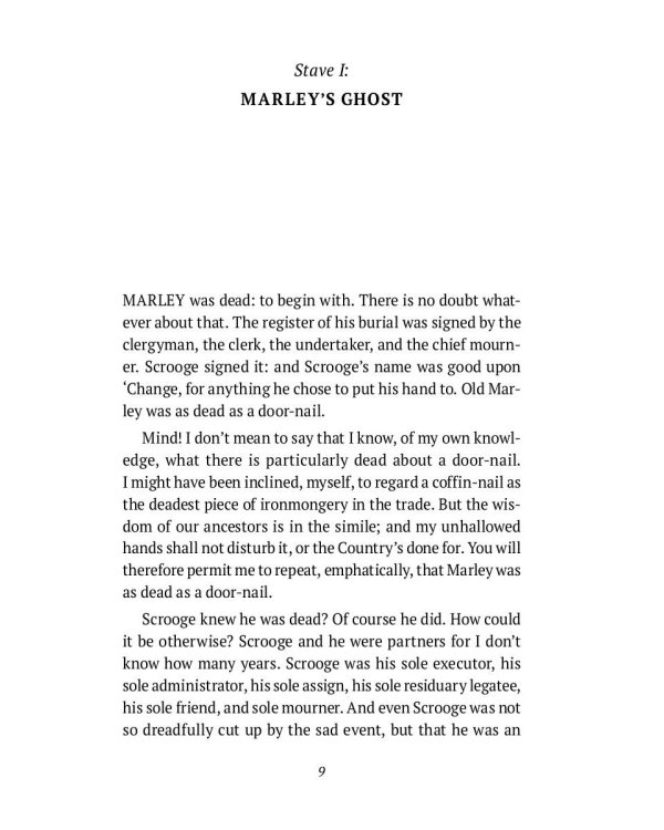 A Christmas Carol in Prose. Being a Ghost Story of Christmas (на англ.яз.)