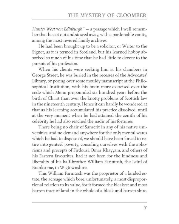 The Mystery of Cloomber = Тайна Клумбера: на англ.яз