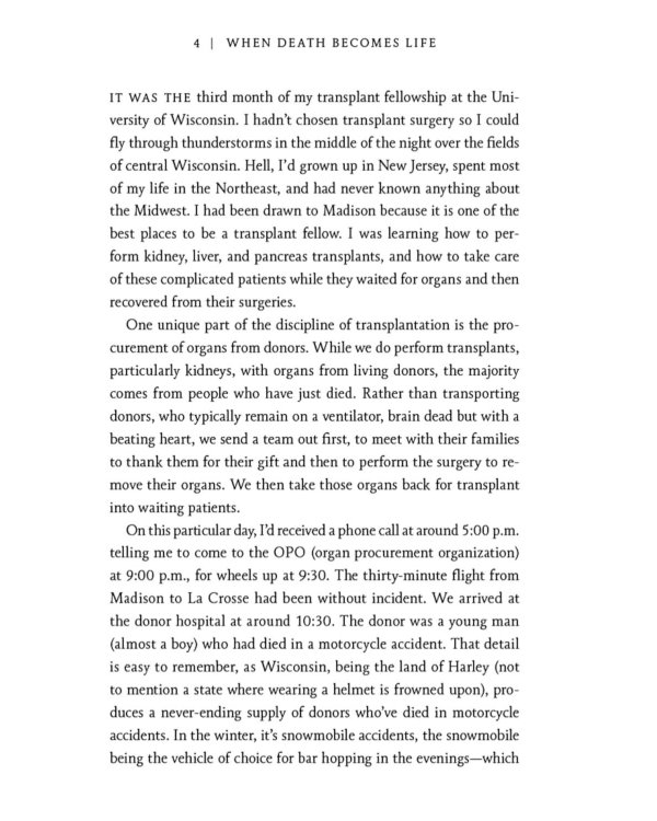 How Death Becomes Life- Notes from a Transplant Surgeon
