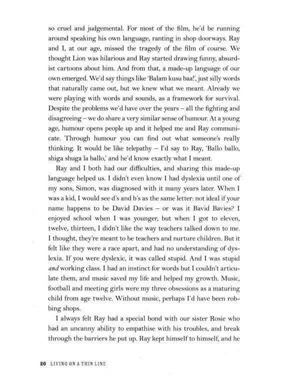 Living on a Thin Line