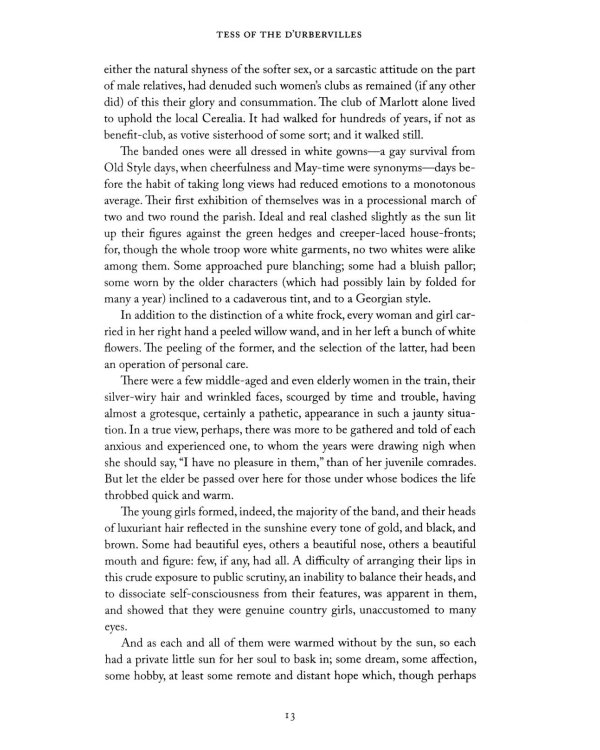 Tess of the D'Urbervilles