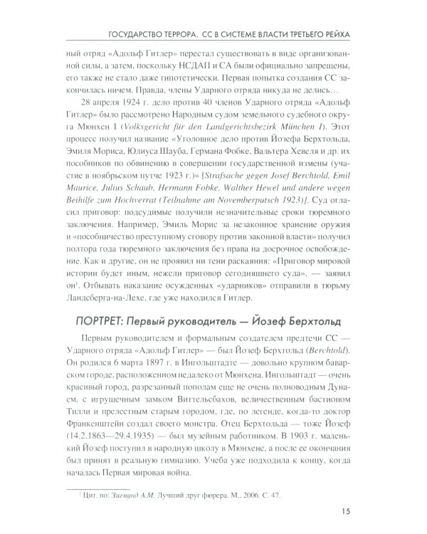 Государство террора. СС в системе власти Третьего рейха