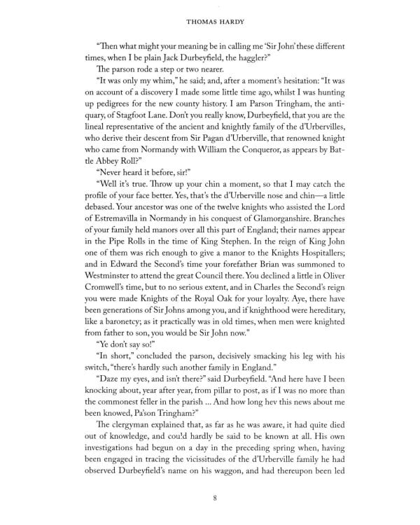 Tess of the D'Urbervilles