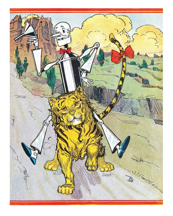 Лоскутка из страны Оз. Тиктак из страны Оз