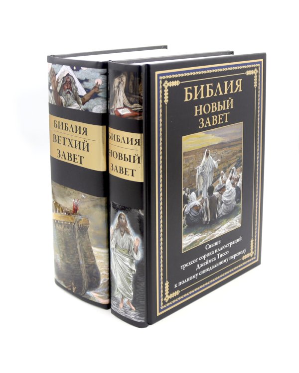 Библия Новый и Ветхий заветы (комплект в 2-х книгах)