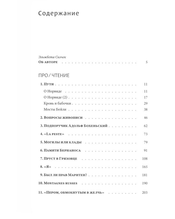 Про/чтение: Эссе