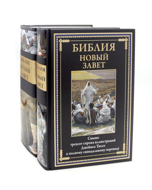 Библия Новый и Ветхий заветы (комплект в 2-х книгах)