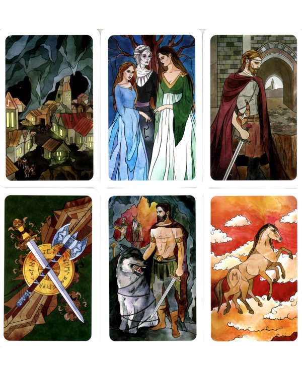 Руны-карты. Голоса Вальхаллы (24 карты с инструкцией)