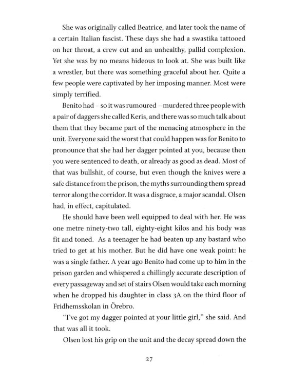 The Girl Who Takes an Eye for an Eye