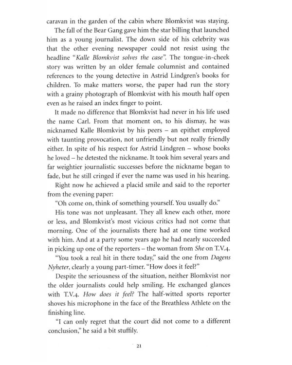 The Girl Who Takes an Eye for an Eye