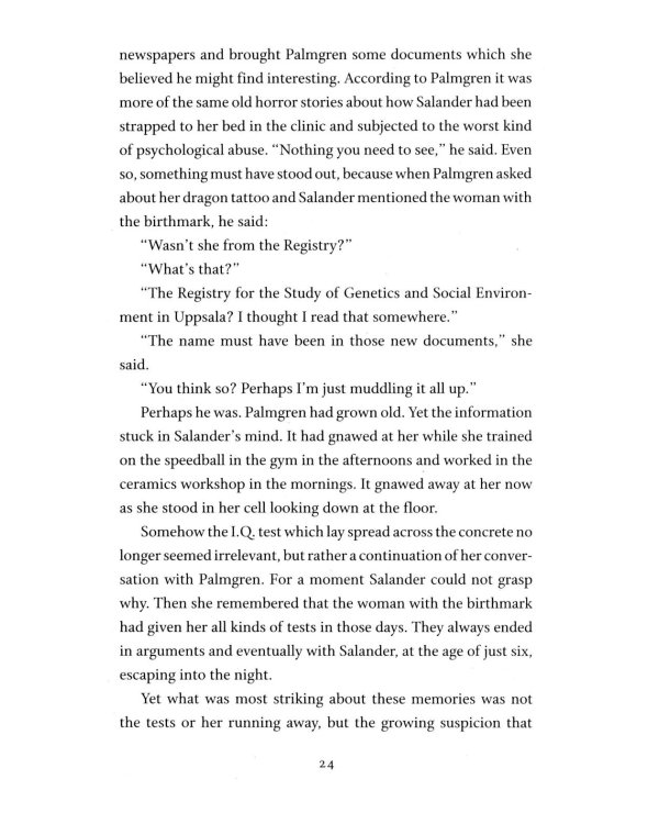 The Girl with the Dragon Tattoo