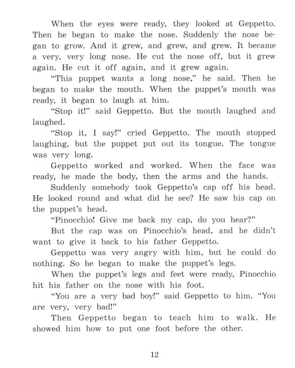 Приключения Пиноккио = The Adventures of Pinocchio: на англ.яз