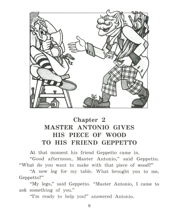 Приключения Пиноккио = The Adventures of Pinocchio: на англ.яз