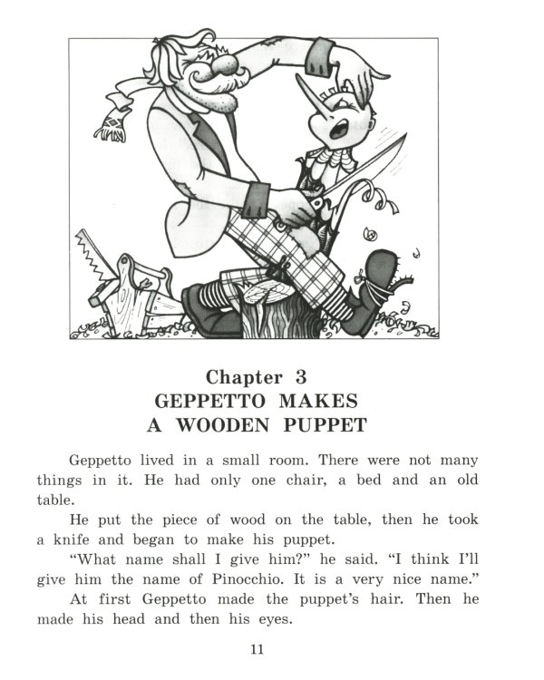 Приключения Пиноккио = The Adventures of Pinocchio: на англ.яз