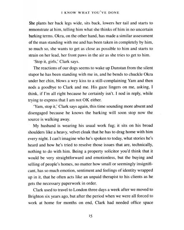 I Know What You've Done