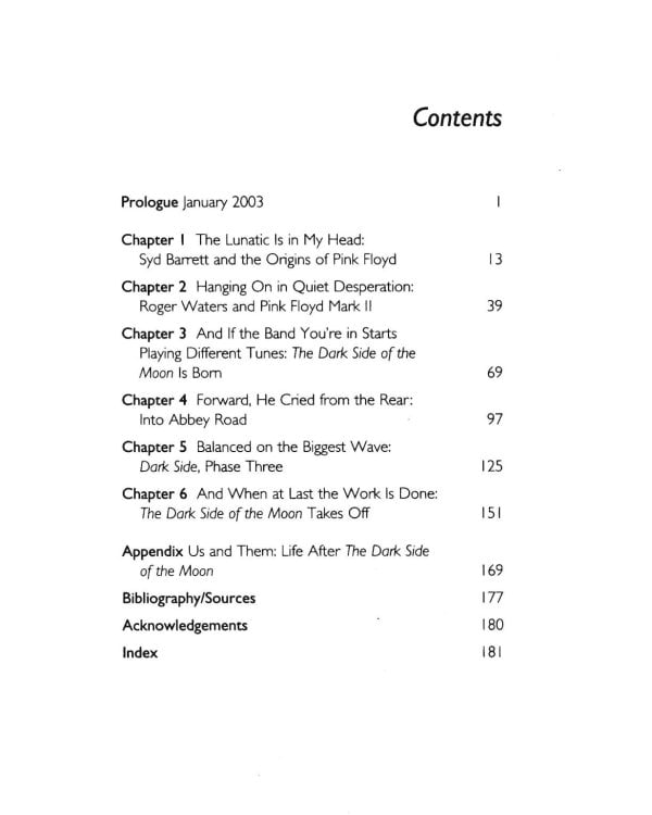 The Dark Side of the Moon. The Making of the Pink Floyd Masterpiece